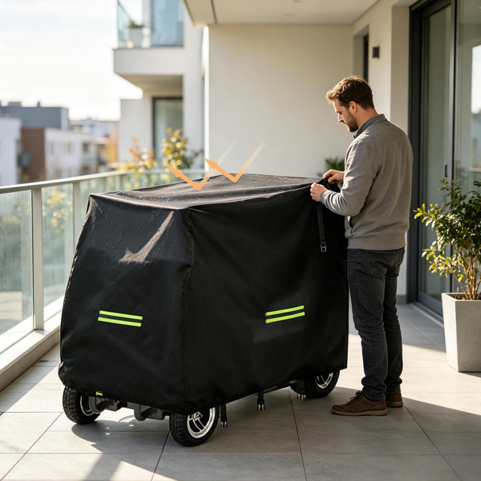 Mobility Scooter Cover Waterpr - đánh giá và giá Electric Scooter Rain Cover