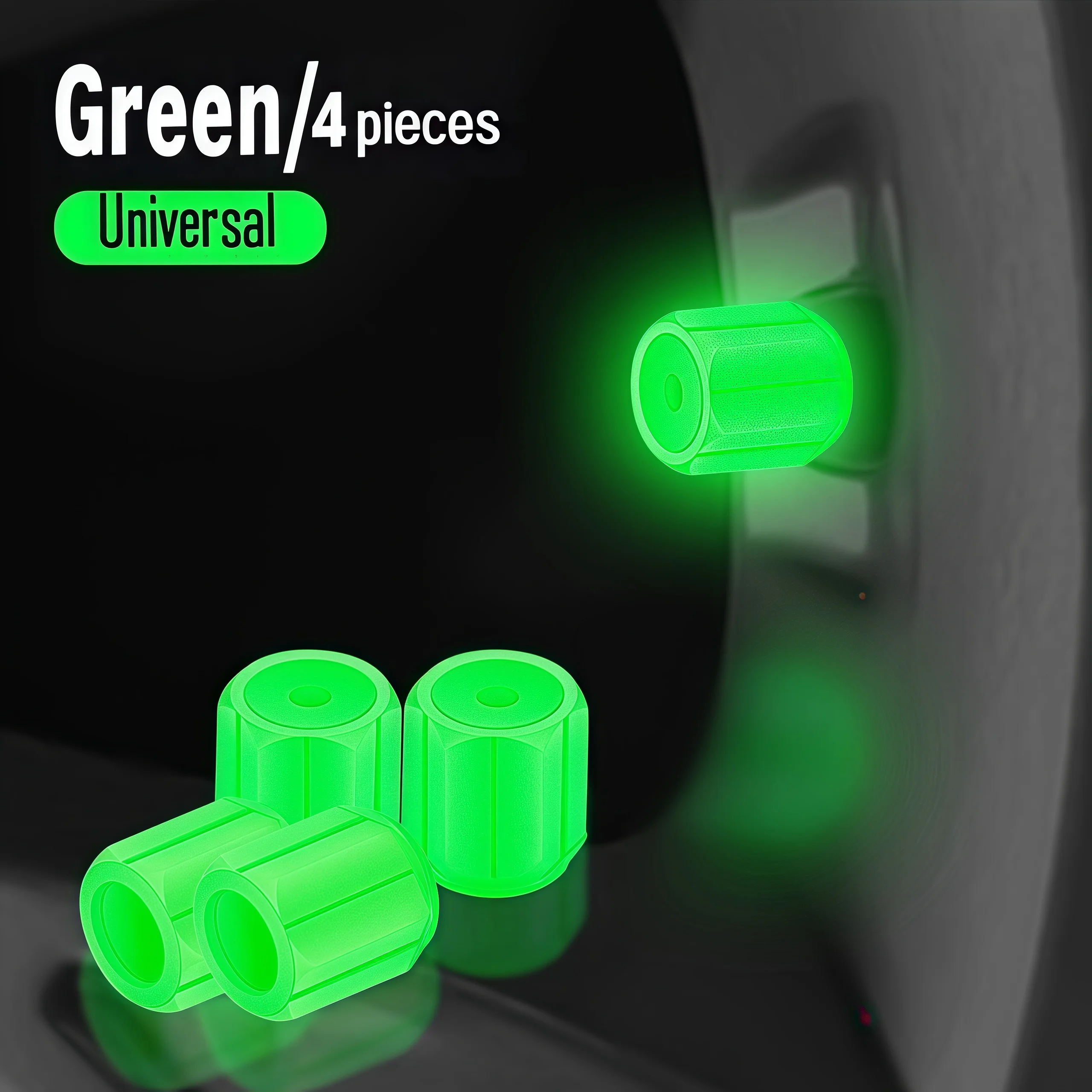 Luminous Tire Valve Caps: Deco - đánh giá và giá Scooter Tire