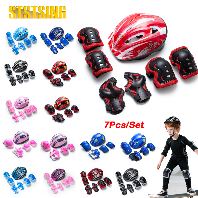 Kids Adjustable Helmet Protect - đánh giá và giá Scooter Helmet Set