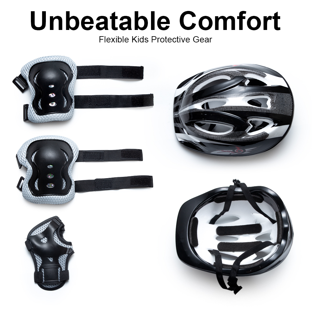 Kids Adjustable Helmet Protect - đánh giá và giá Scooter Helmet Set
