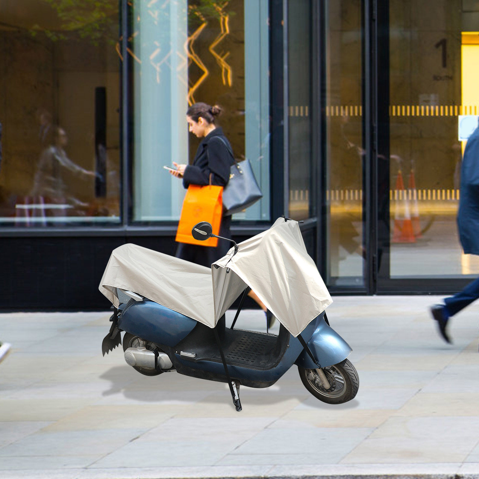 Extra Large Waterproof Scooter - đánh giá và giá Electric Scooter Rain Cover