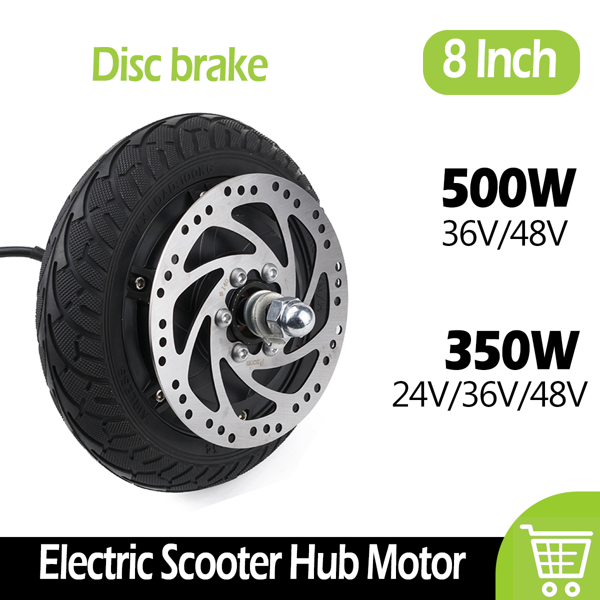 8 Inch Electric Scooter Motor  - đánh giá và giá Electric Scooter 500W