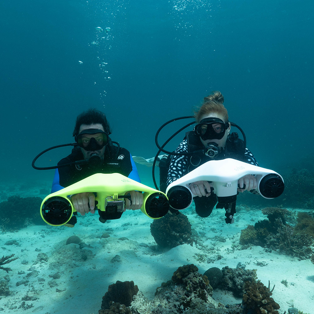 Asiwo Manta Underwater Scooter - đánh giá và giá Electric Scooter Adults
