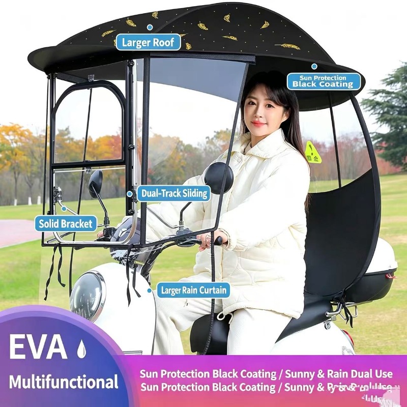 Windproof Waterproof Electric  - đánh giá và giá Electric Scooter Rain Cover