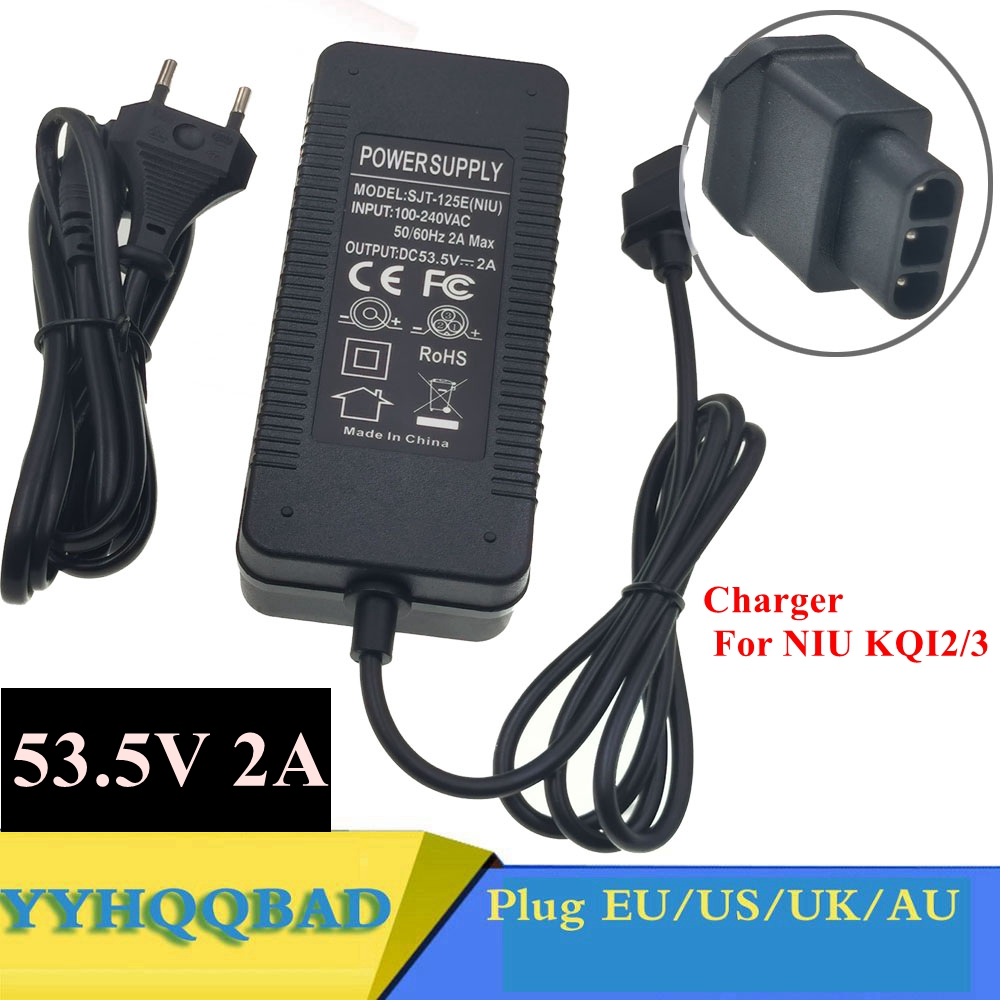 53.5V 2A Battery Charger for N - đánh giá và giá Electric Scooter Charger