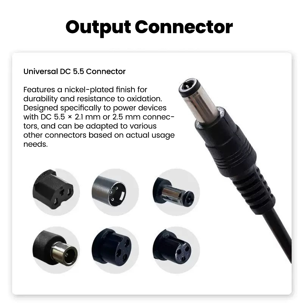 DC5.5MM To M12/M16/8016/5525/3 - đánh giá và giá Electric Scooter Charger
