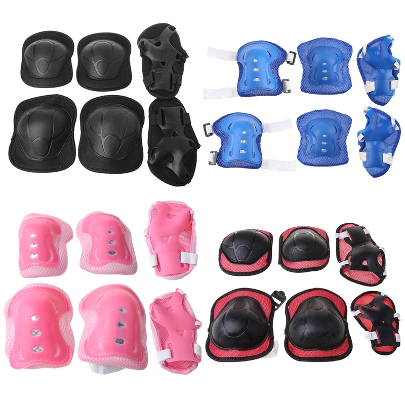 Q39E Miếng đệm đầu gối cho trẻ - đánh giá và giá Scooter Helmet Set