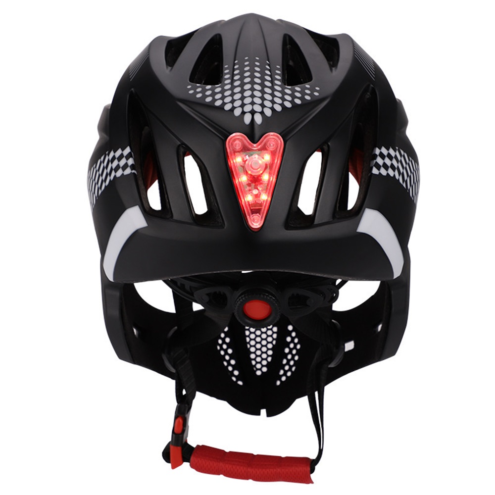 NEW LED Kids Full Face MTB Bik - đánh giá và giá Scooter Helmet Set